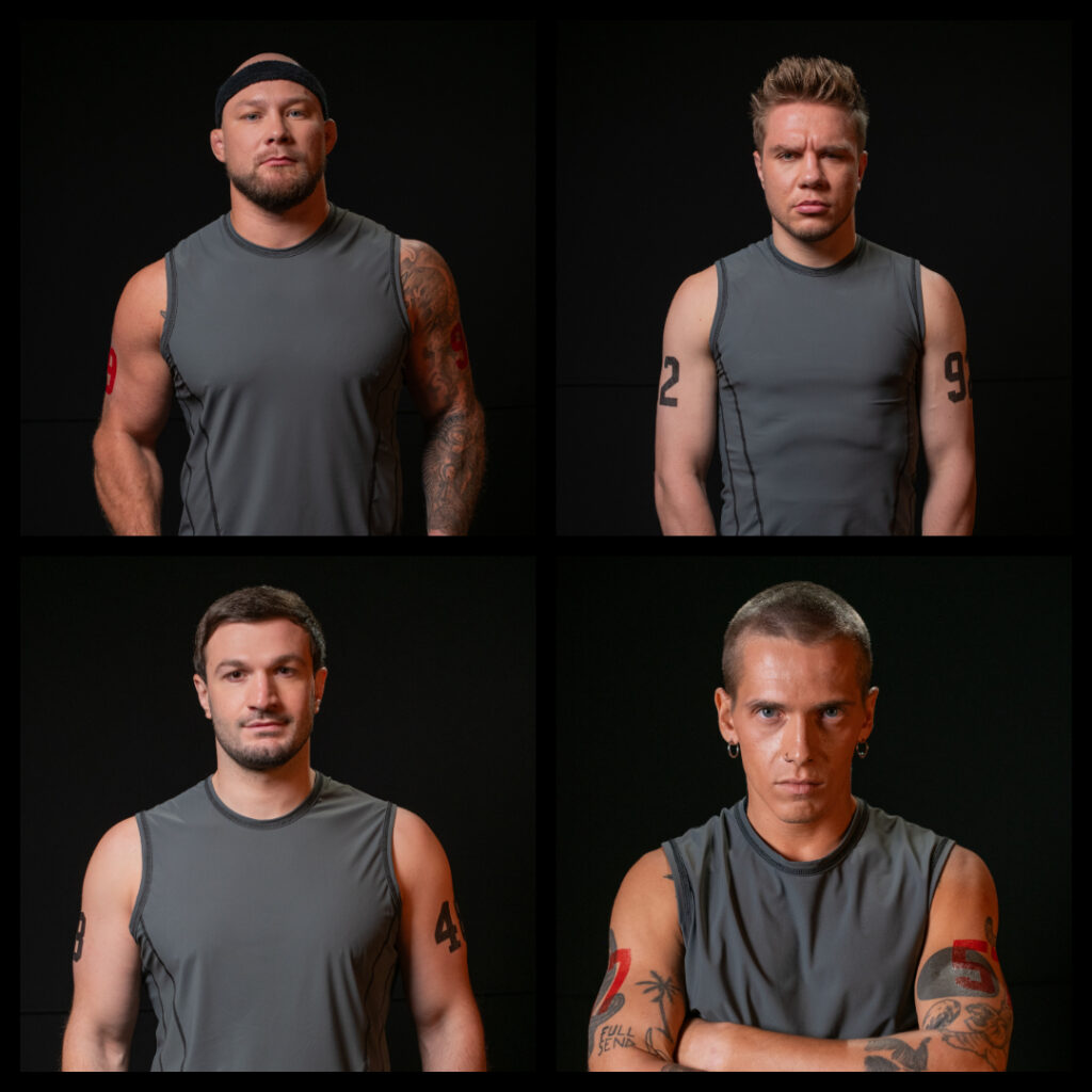 Артем Земляков, Николай Чибис, Торнике Квитатиани и Ярослав Горячев выбыли из шоу «Титаны» на ТНТ 23 ноября