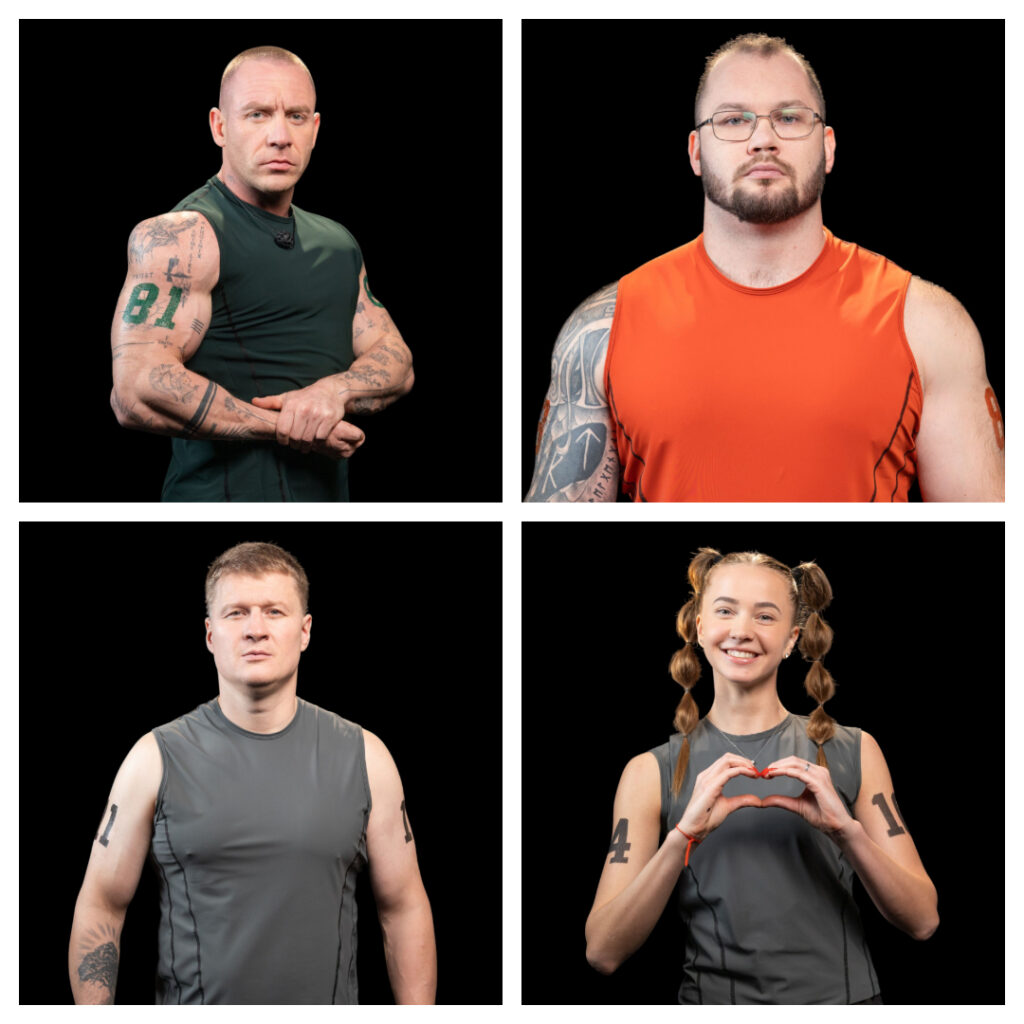 Никита Серов, Дмитрий Жемаркин, Александр Поветкин и Дарья Дубова выбыли в первом выпуске шоу «Титаны. Битва сезонов» на ТНТ 25 января