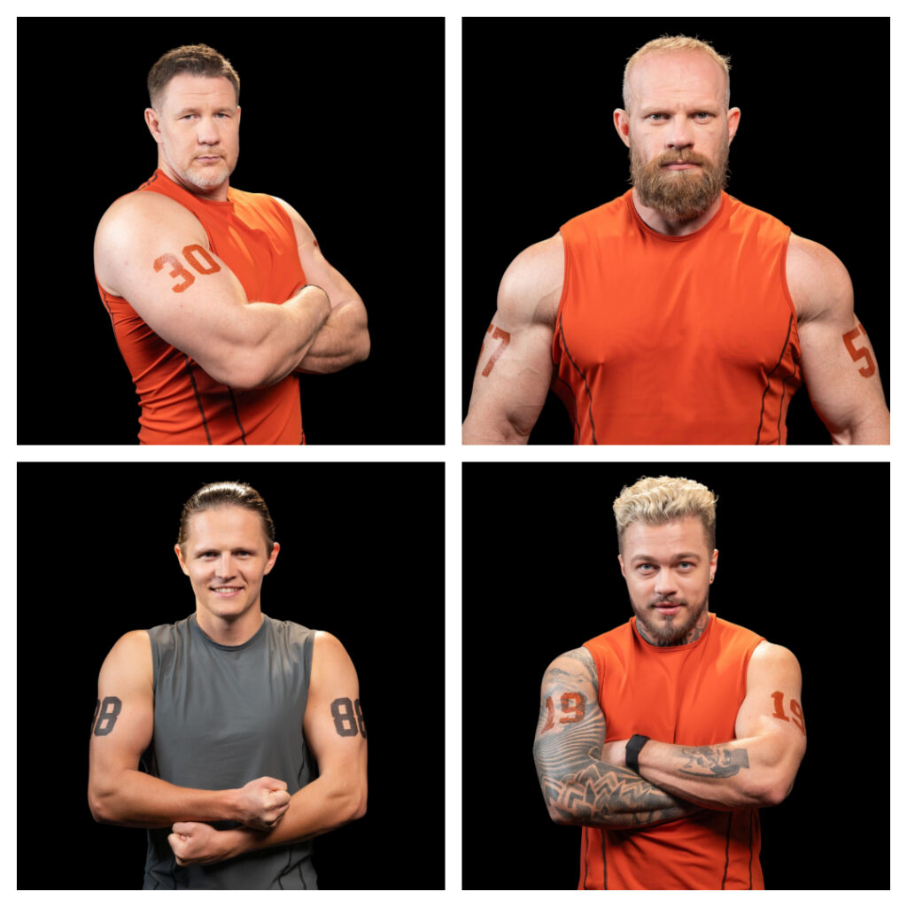 Александр Михайлин, Максим Шалыпин, Максим Громов и Сон Лео выбыли в первом выпуске шоу «Титаны. Битва сезонов» на ТНТ 25 января