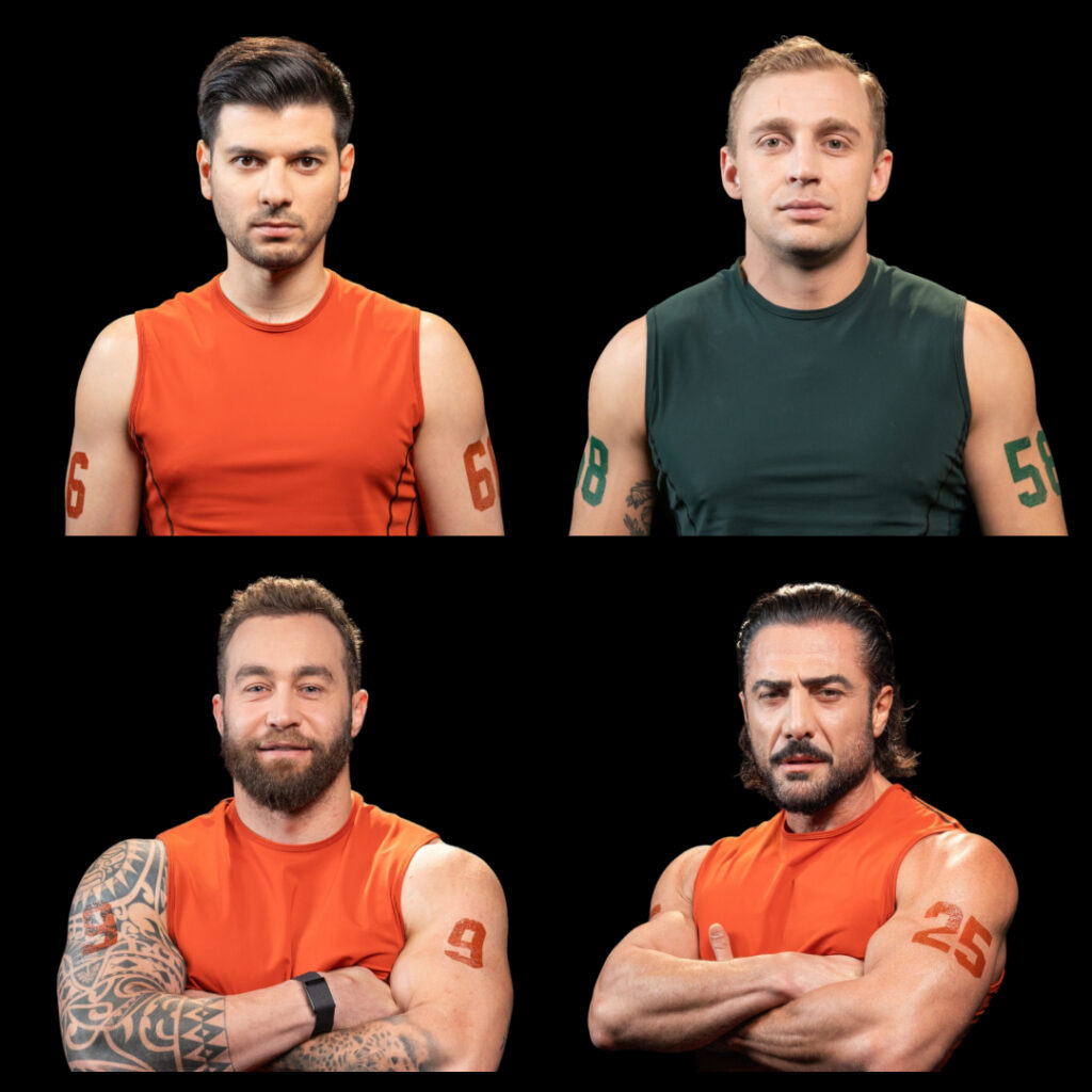 Эмин Гарибов, Саша Стоун, Руслан Садыков и Виссарион Лобжанидзе выбыли из шоу ТНТ «Титаны. Битва сезонов» 22 февраля 