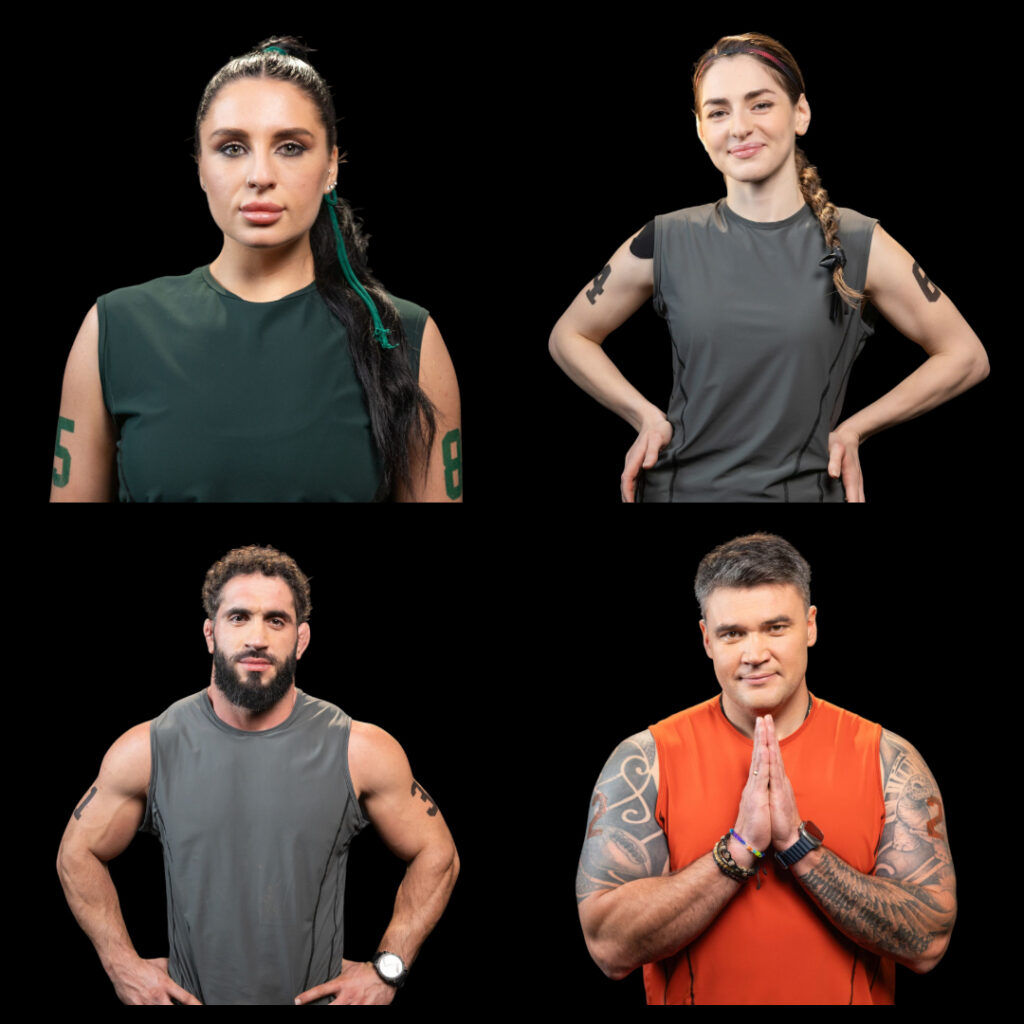 Анастасия Смирнова (№85), Зухра Расулова (№64), Умалат Исрапилов (№31) и Кирилл Кошарин (№2) выбыли из шоу ТНТ «Титаны. Битва сезонов» 8 февраля 