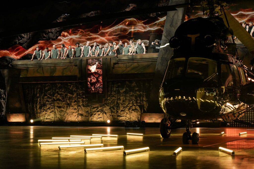 Испытание с вертолетом в седьмом выпуске шоу ТНТ «Титаны. Битва сезонов»