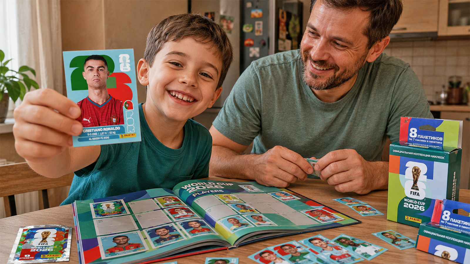 Наклейки Panini к ЧМ 2026: где купить в России, сколько в альбоме, какие редкие стикеры