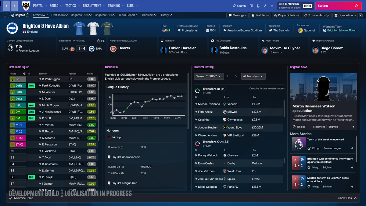 Первые скрины нового Football Manager 27